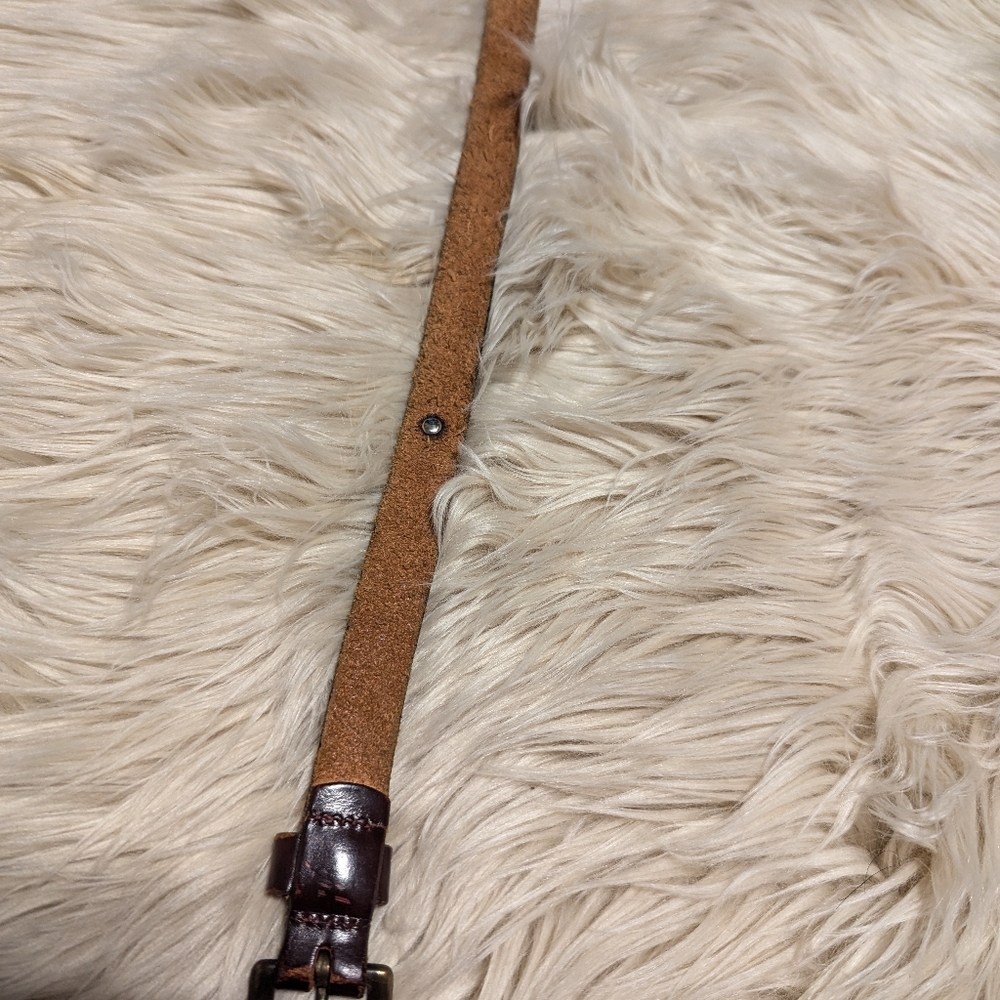 Vintage Etienne Aigner leather belt - Picture 6 of 7